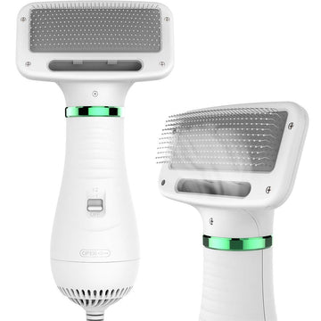 Pet Hair Dryer 2 in 1 Pet Grooming Hair Dryer with Slicker