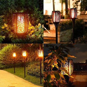 Gadget Pluse Solar Mashaal | Garden Light | Waterproof